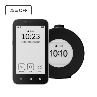 Mudita Kompakt phone & Harmony 2 alarm clock