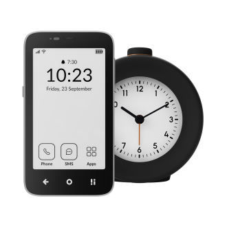 Mudita Kompakt phone & Bell 2 alarm clock