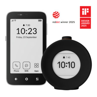 Mudita Kompakt phone & Harmony 2 alarm clock