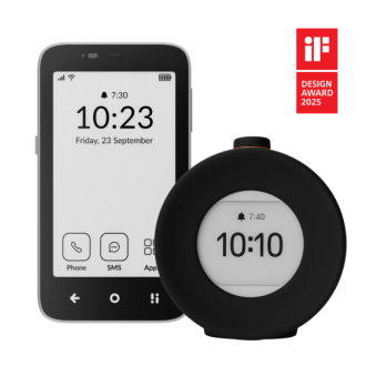 Mudita Kompakt phone & Harmony 2 alarm clock