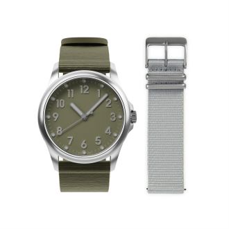 Mudita Radiant Automatic 32 mm & Textile Watch Strap
