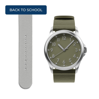 Mudita Radiant Automatic 32 mm & Textile Watch Strap