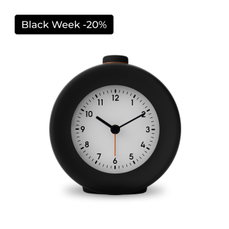 Mudita Bell 2 Alarm Clock | Charcoal Black