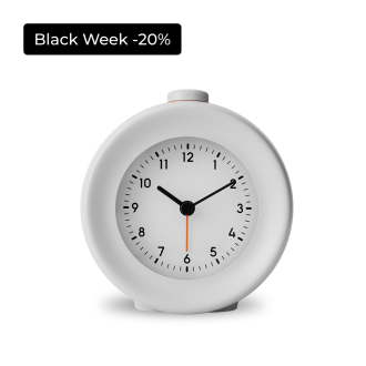 Mudita Bell 2 Alarm Clock | Pebble Gray