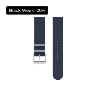 Textile Watch Strap Baltic Blue