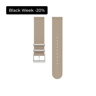 Textile Watch Strap Sand Beige