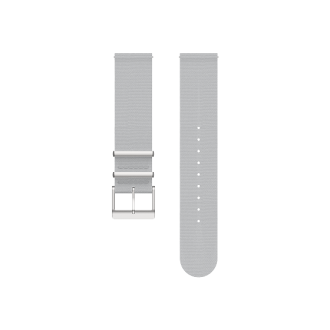 Textile Watch Strap Pebble Gray