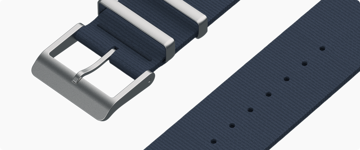 Textile strap for Mudita Watches