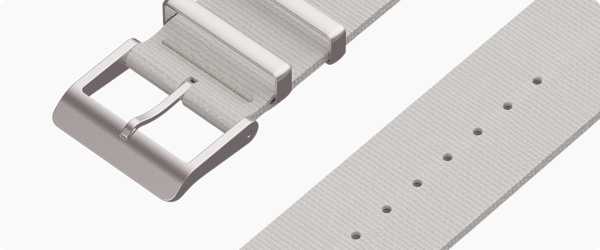 Textile strap for Mudita Watches