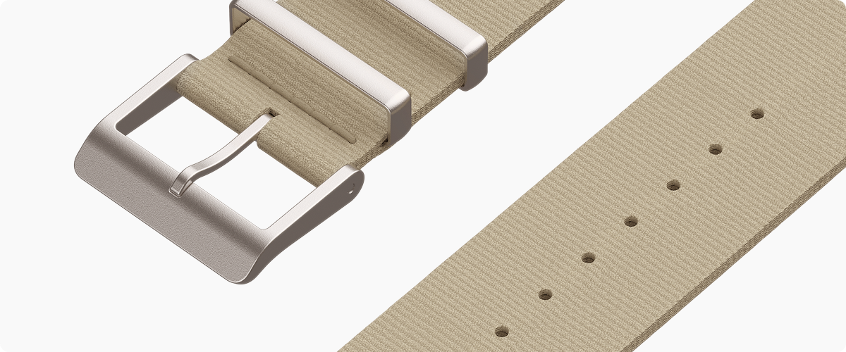 Textile strap for Mudita Watches